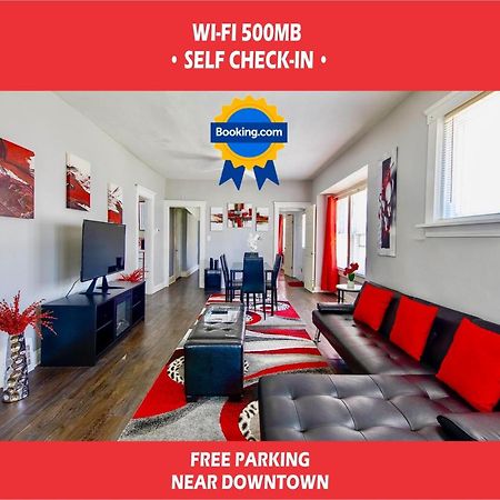 The Rubi Lounge - Spacious Brooklyn Centre Modern Escape Near Downtown With Parking, 300Mb Wifi & Self Check-In Cleveland Luaran gambar