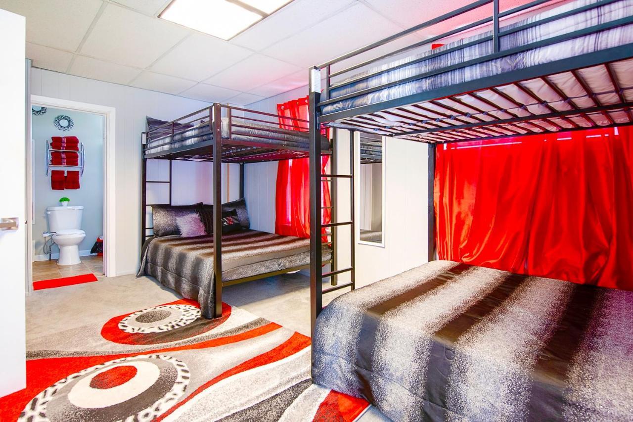 The Rubi Lounge - Spacious Brooklyn Centre Modern Escape Near Downtown With Parking, 300Mb Wifi & Self Check-In Cleveland Luaran gambar